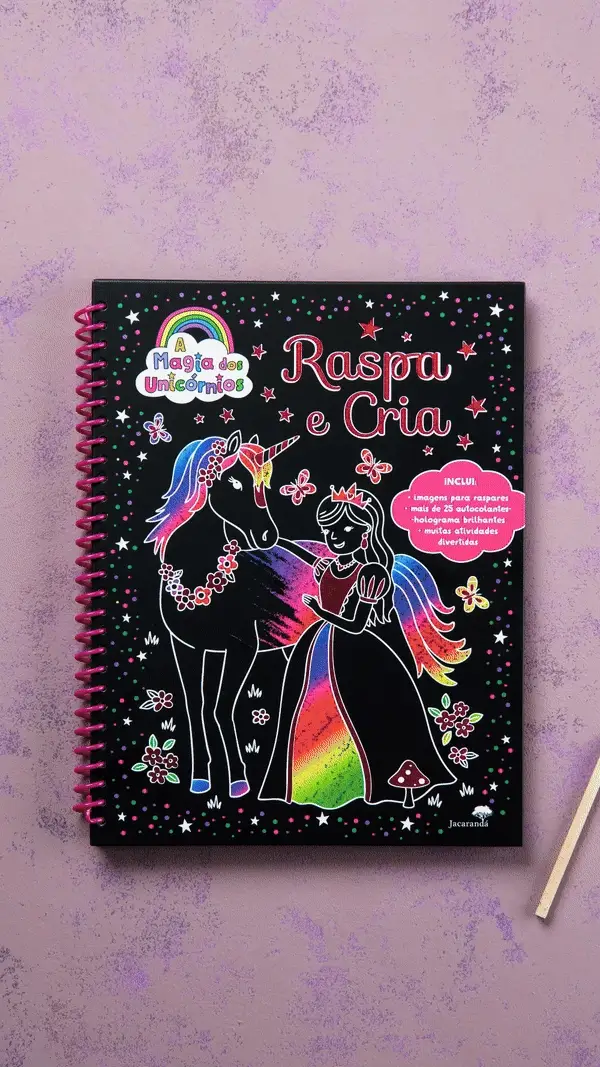 A Magia dos Unicornios -  Raspa e Cria - Image 2