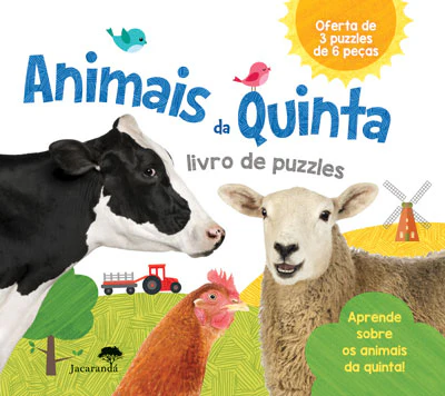 Animais da Quinta - Livro de Puzzles