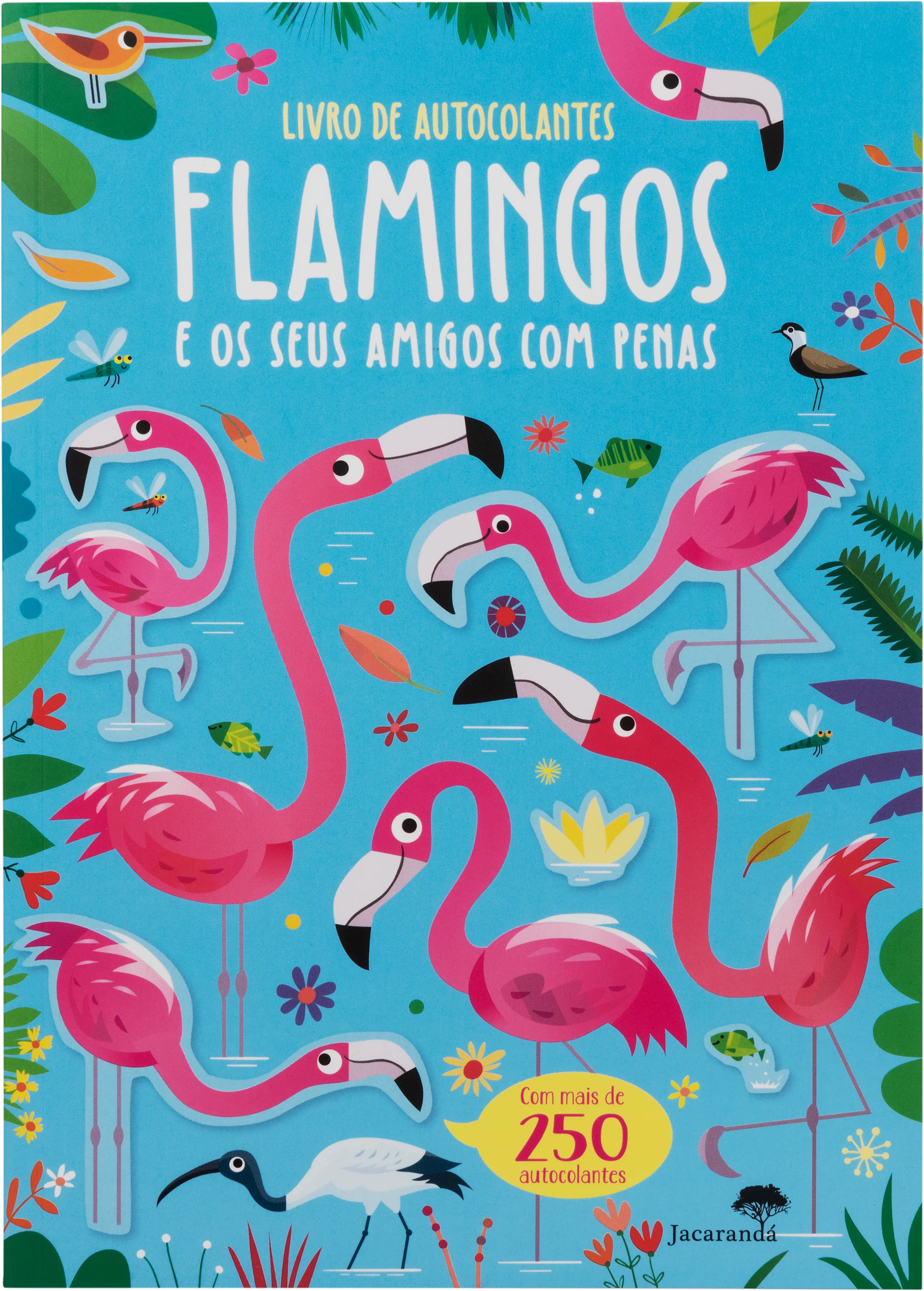 Flamingos e os Seus Amigos com Penas - Livro de autocolantes - Image 2