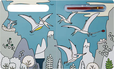 Os Dinossauros - pintura mágica com água - Image 2