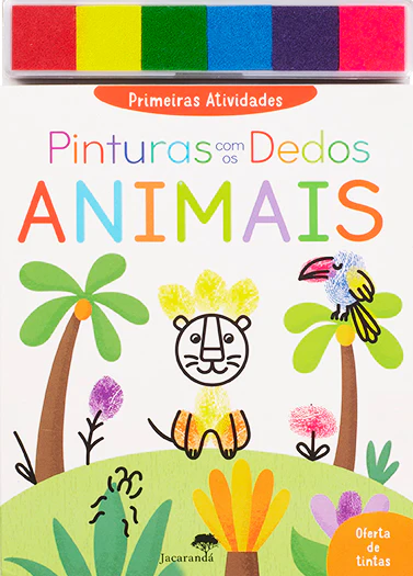 Primeiras Atividades - Pinturas com os Dedos Animais