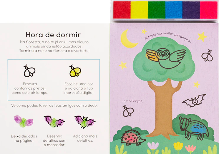 Primeiras Atividades - Pinturas com os Dedos Animais - Image 2