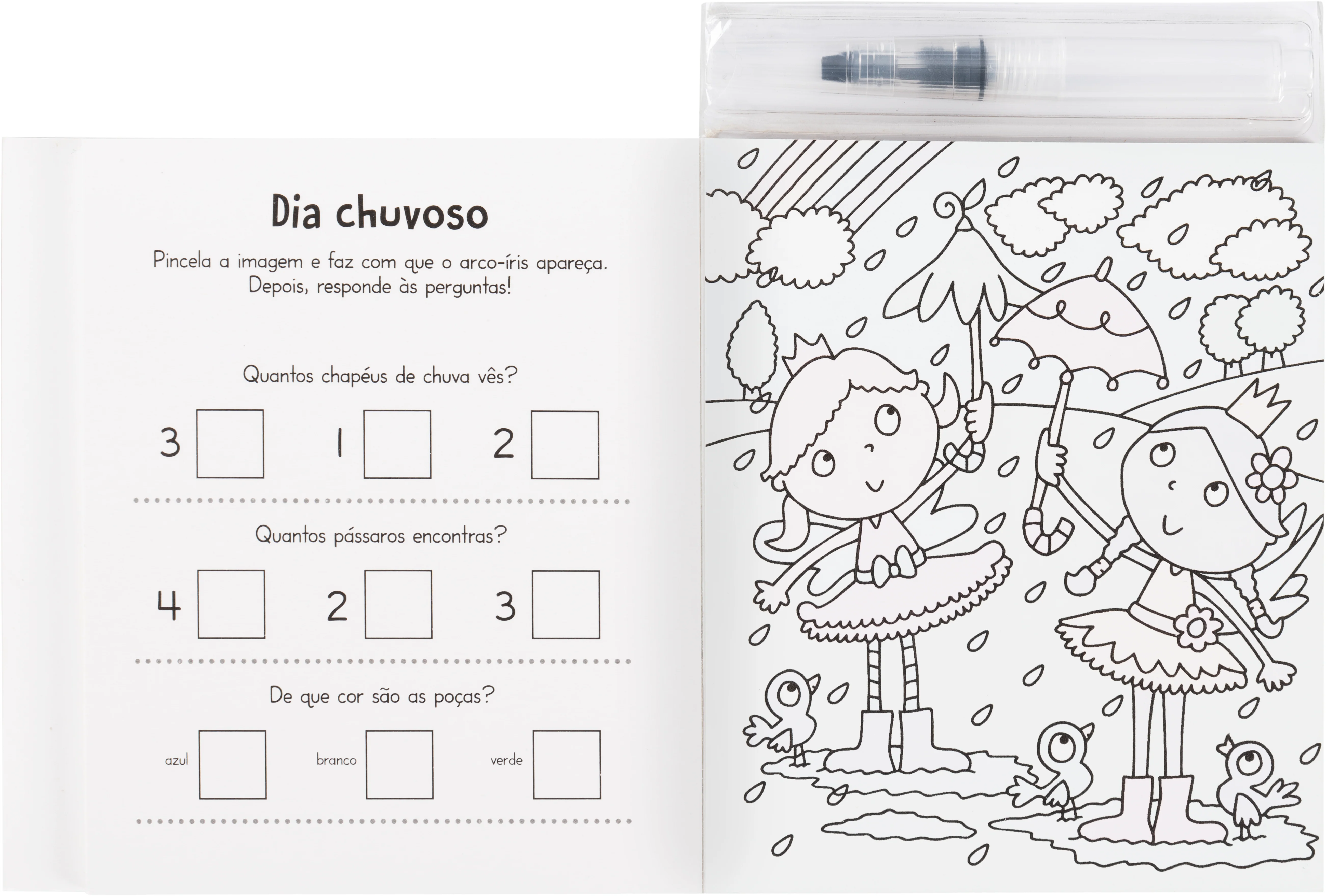 Primeiras Atividades - Pinturas Mágicas Fadas - Image 2