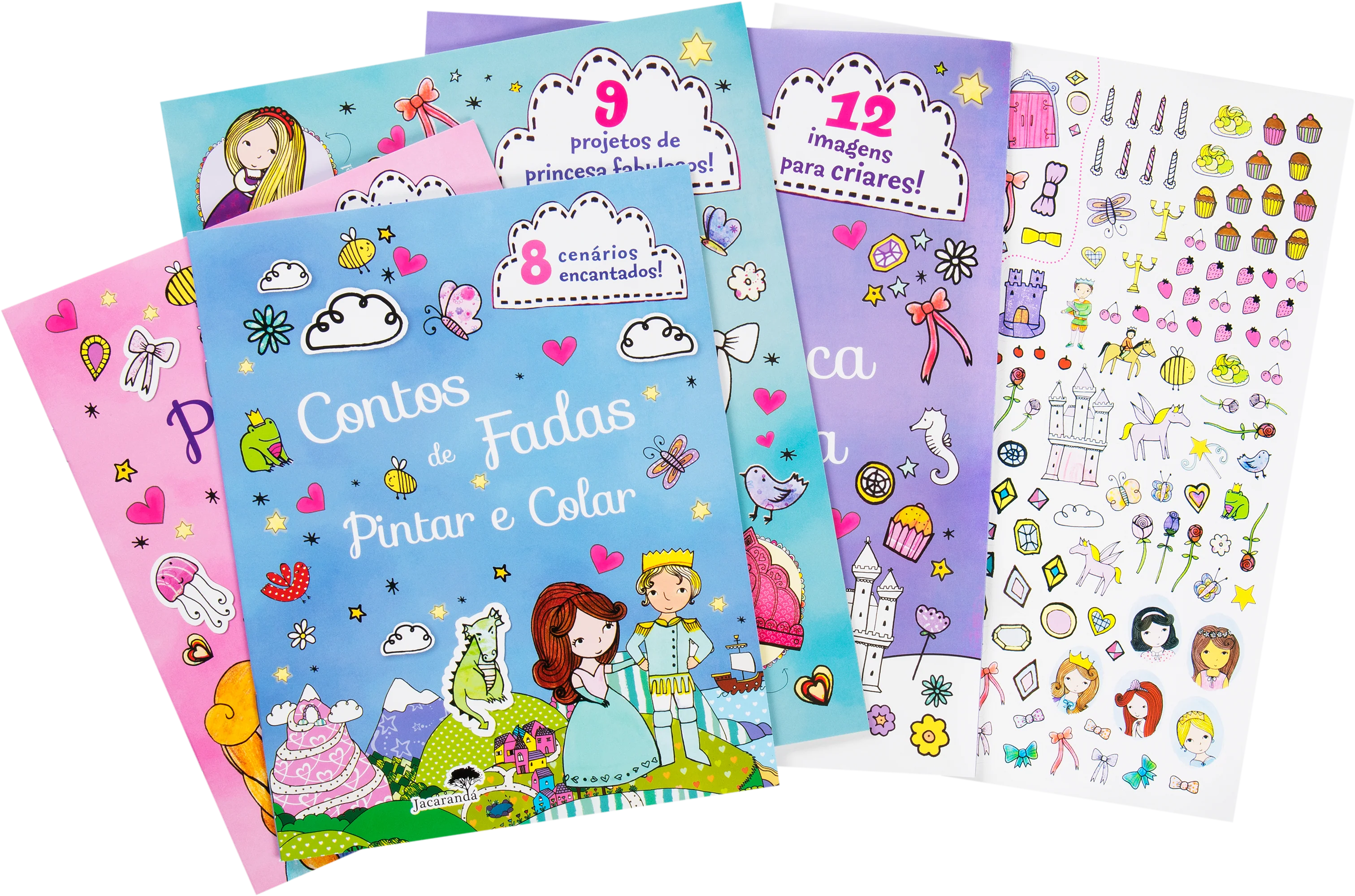 Princesas Encantadas - Mala de Atividades com Autocolantes - Image 4