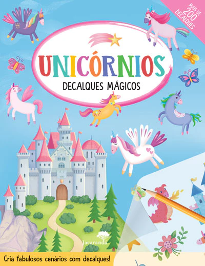 Unicórnios - Decalques Mágicos